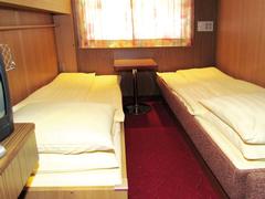 Außenkabinen - 2-Bett-Kabine Oberdeck, achtern